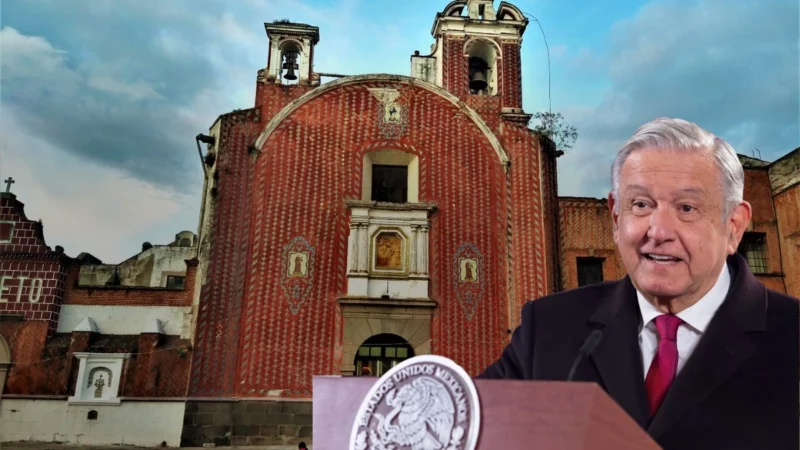 AMLO visitará iglesia de San Antonio en centro de Puebla el domingo