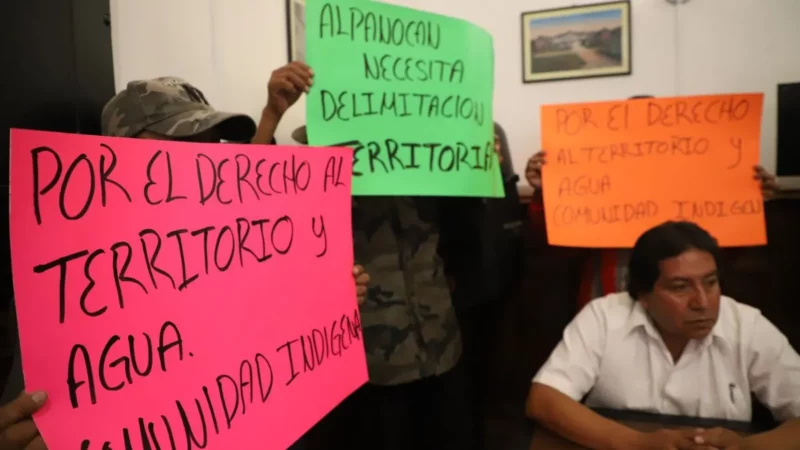 Pobladores de Alpanocan piden a Céspedes intervenir en conflicto de manantiales