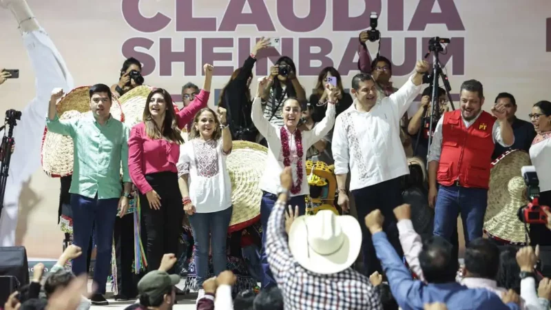 Alejandro Armenta iniciaría campaña en Izúcar con Claudia Sheinbaum