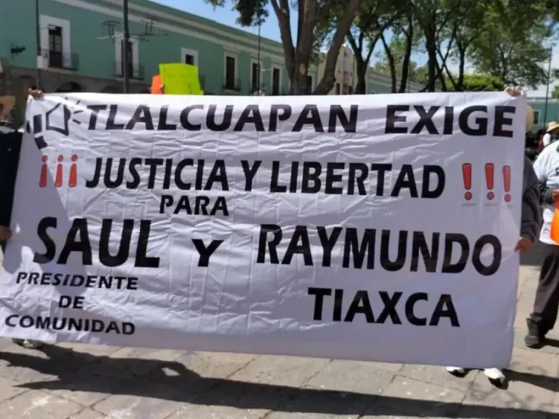 Red TDT pide liberación de defensores ambientales nahuas en Tlaxcala