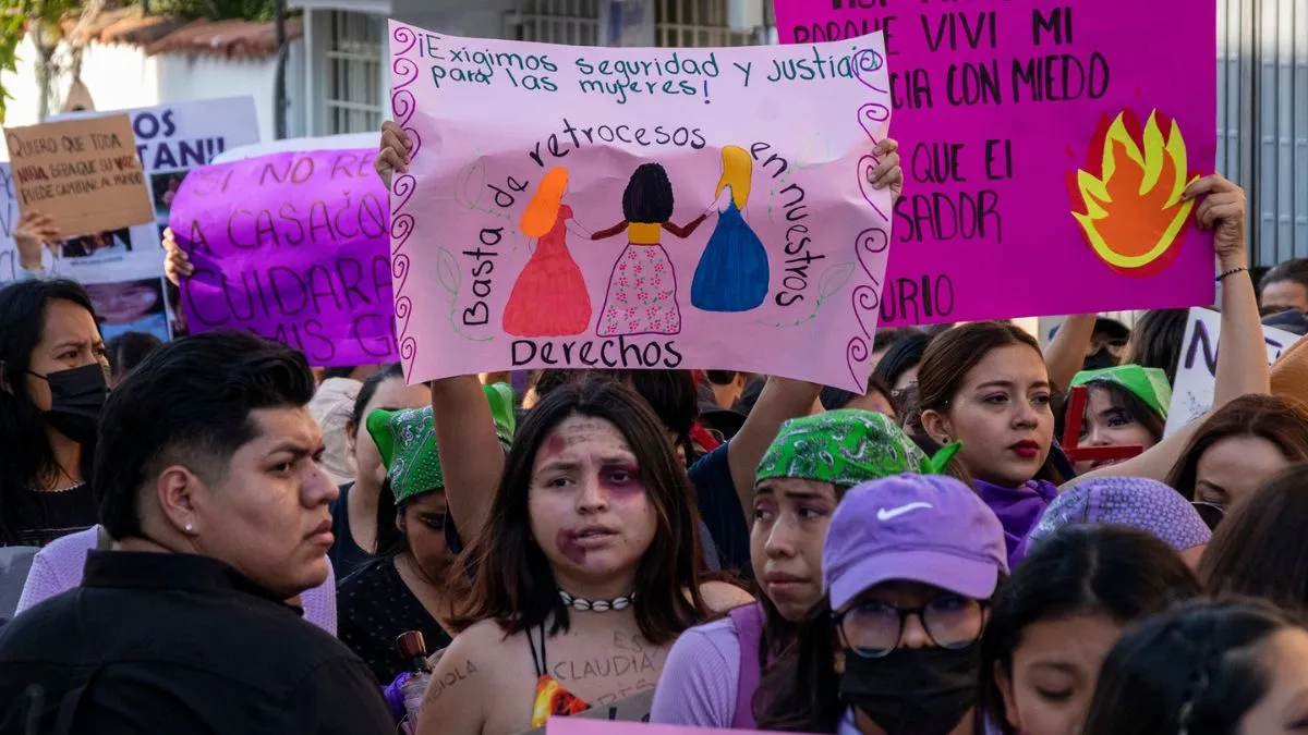 8M en Puebla: La lucha es contra un sistema de desigualdades, dice Céspedes