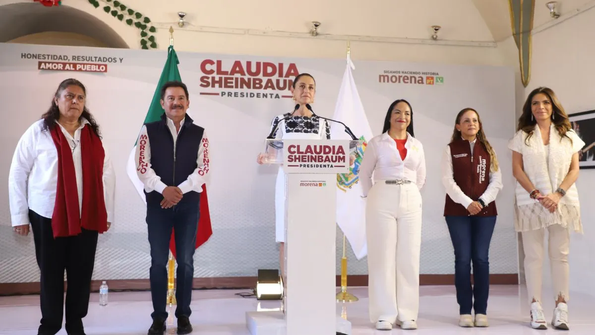 Sheinbaum propone 3 obras para Puebla; serán línea de trenes y dos carreteras