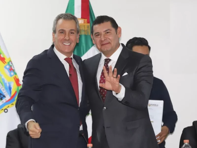 Por inicio de campaña, Armenta acompañará a Pepe Chedraui en zócalo de Puebla