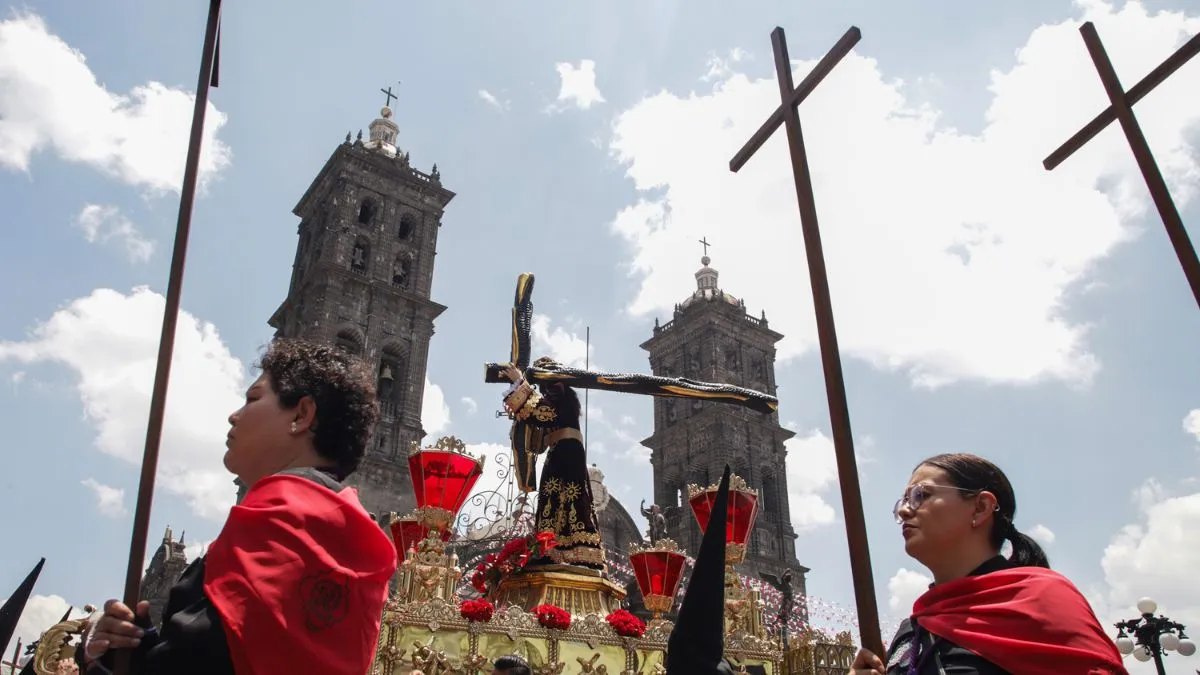 Estas son las vías alternas en Puebla por procesión del Viernes Santo 2024