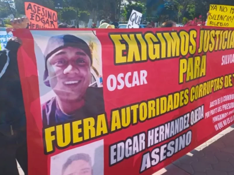 Protestan en Tepanco por liberación de conductor que mata a dos motociclistas