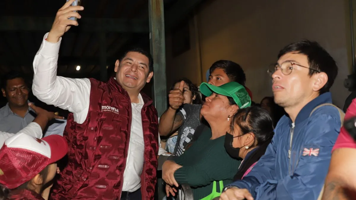 Por descontento de candidaturas, Armenta recorre municipios para acuerdos