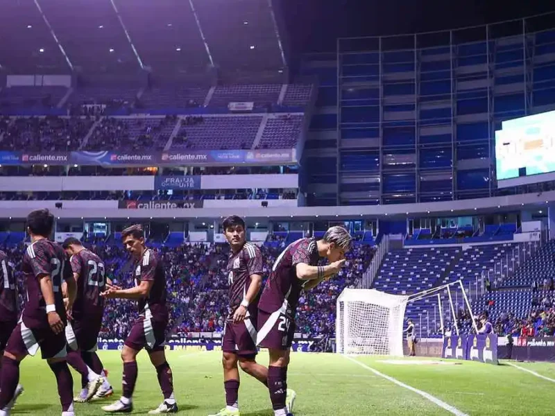 ¡Triunfo “Tricolor” en Puebla!; México sub-23 golea 3-0 a Argentina