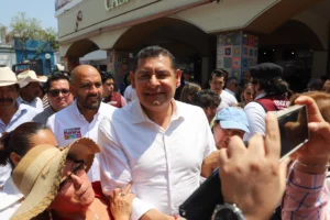 Alejandro Armenta encabeza encuesta Electoralia con 45% a gubernatura de Puebla