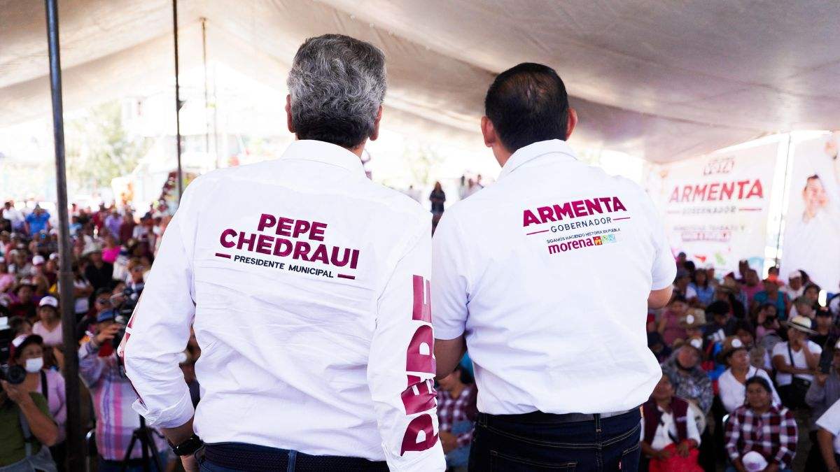 Armenta y Chedraui prometen dignificar unidades habitacionales en Puebla