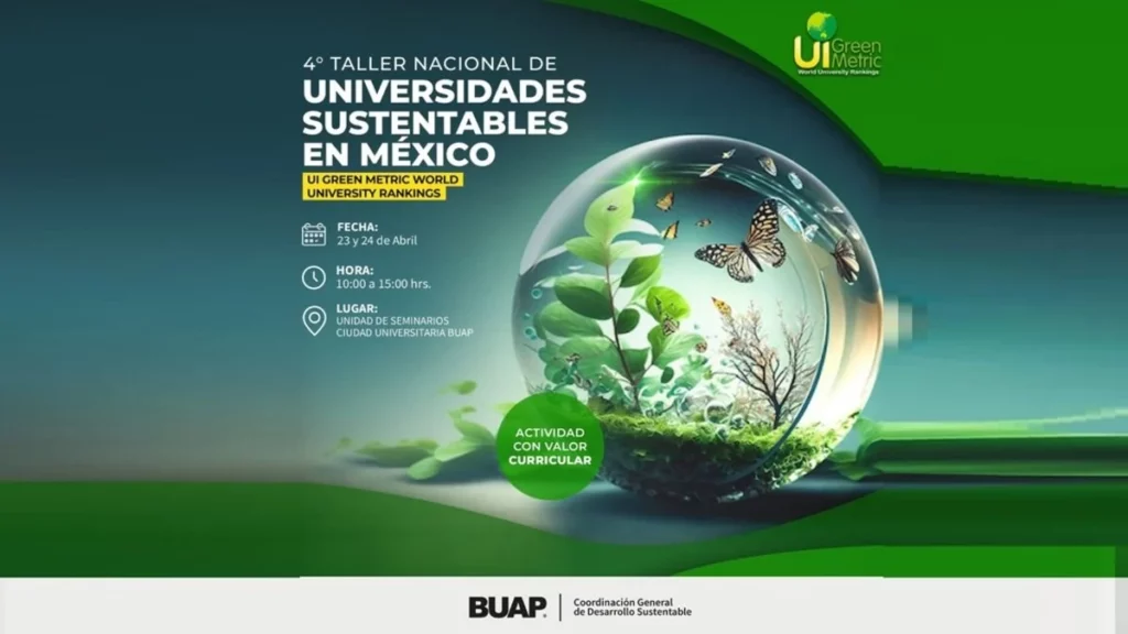 BUAP será sede del Taller de Universidades Verdes de México
