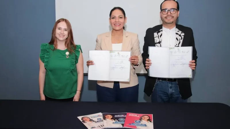 Firma Lupita Cuate compromiso para desarrollo sustentable en San Andrés