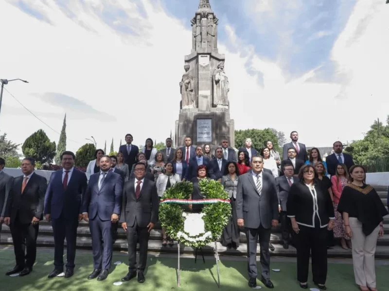 Así conmemora gobierno estatal 493 aniversario de la fundación de Puebla