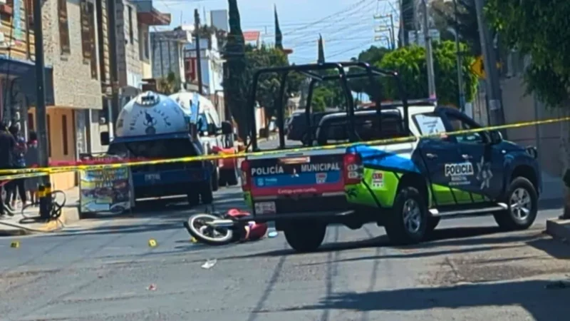 Balacera por robo de vehículo en la Guadalupe Hidalgo deja dos detenidos