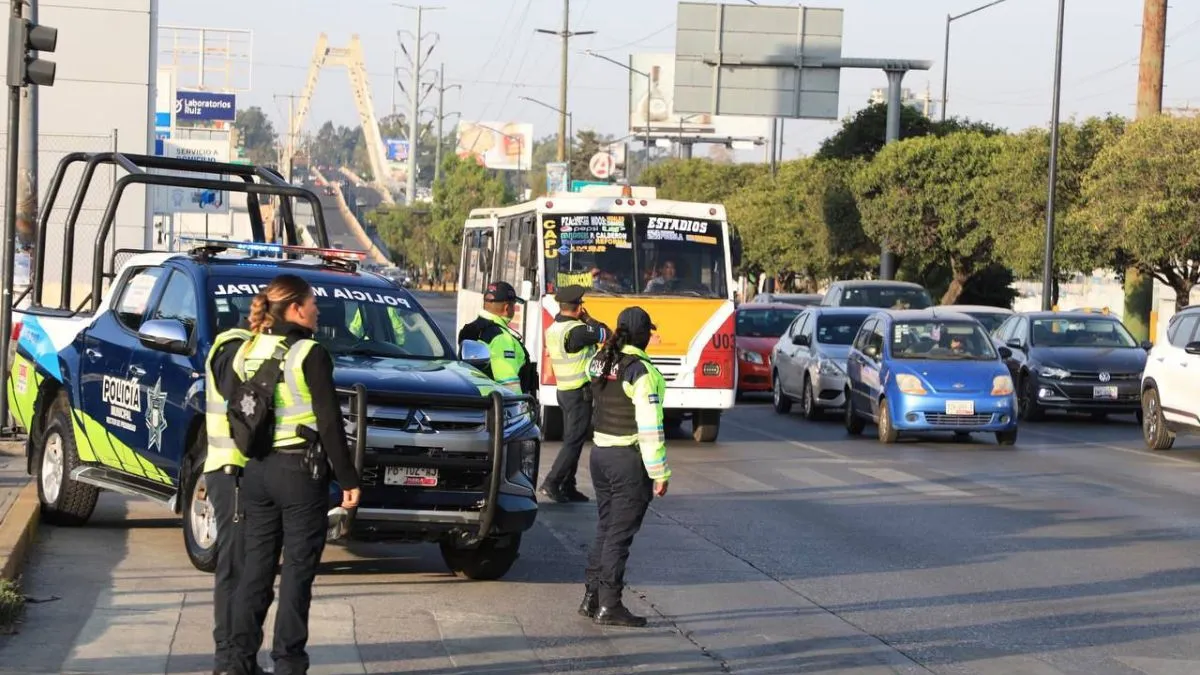 En transporte de Puebla, continúan operativos diarios contra delincuencia