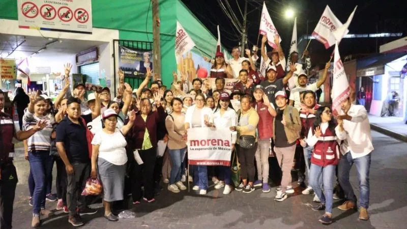 Tonantzin Fernández continúa con propuestas en San Pedro Cholula
