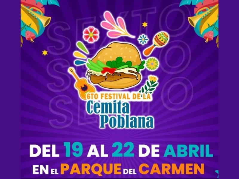 ¡Ya es este fin de semana! Festival de la Cemita regresa al parque del Carmen