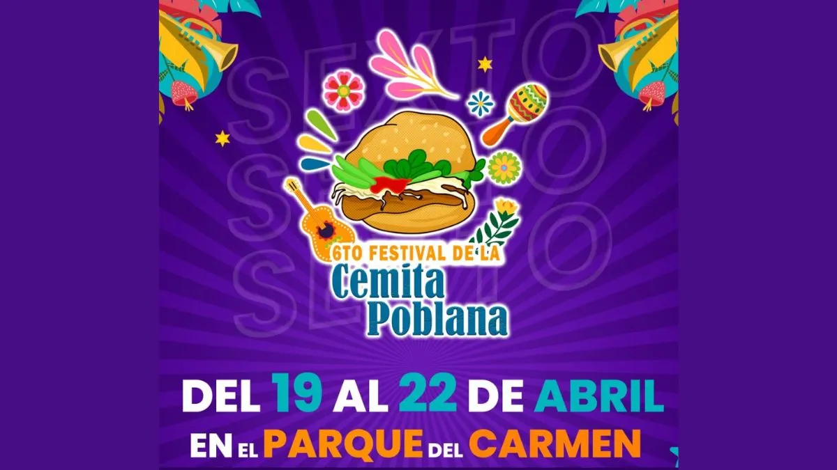 Este viernes, Festival de la Cemita regresa al parque del Carmen