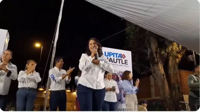 Lupita Cuautle inicia campaña y advierte guerra sucia en su contra