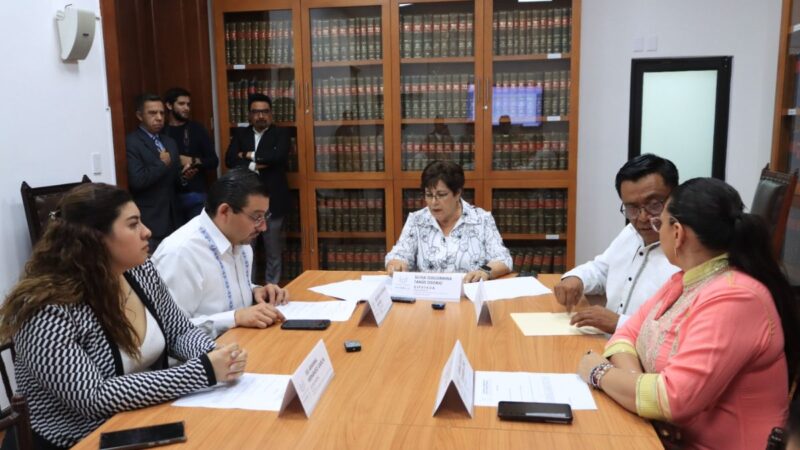 En comisiones, aprueban renuncia de magistrada del Tribunal de Justicia Administrativa