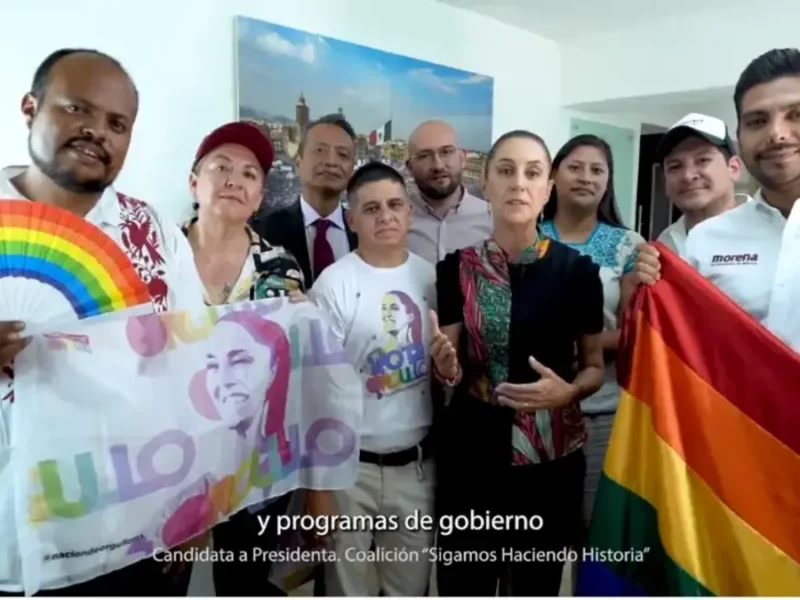 Ampliación de derechos en 4T incluirá políticas para comunidad LGBT+: Sheinbaum