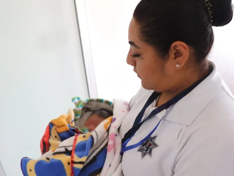 Abandonan bebé en San Pedro Cholula; quedará bajo resguardo del DIF