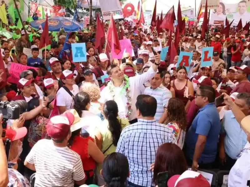Armenta pide a simpatizantes de la 4T cuidar casillas el 2 de junio en Puebla