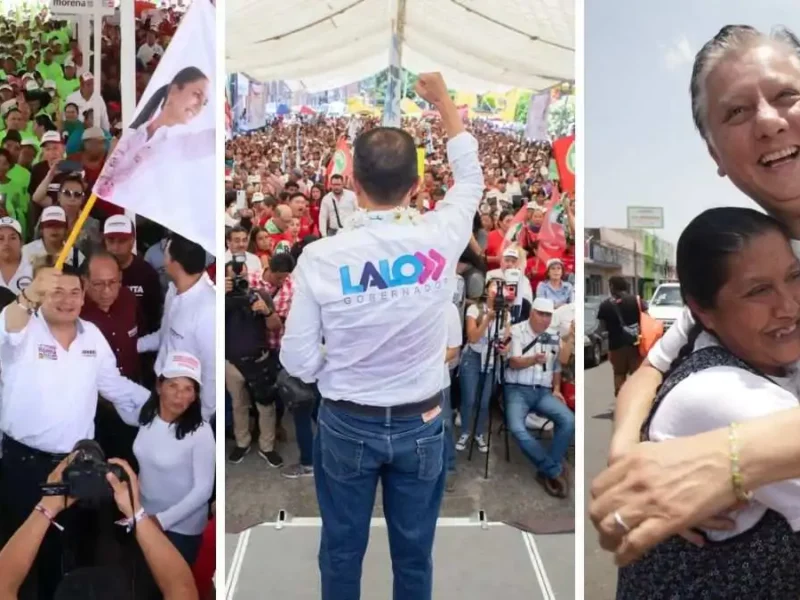 Así serán los cierres de campaña de los candidatos a la gubernatura de Puebla