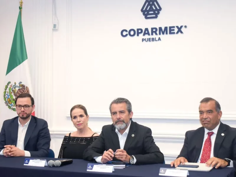 Coparmex Puebla da revés a Lalo Rivera: descarta debate entre candidatos