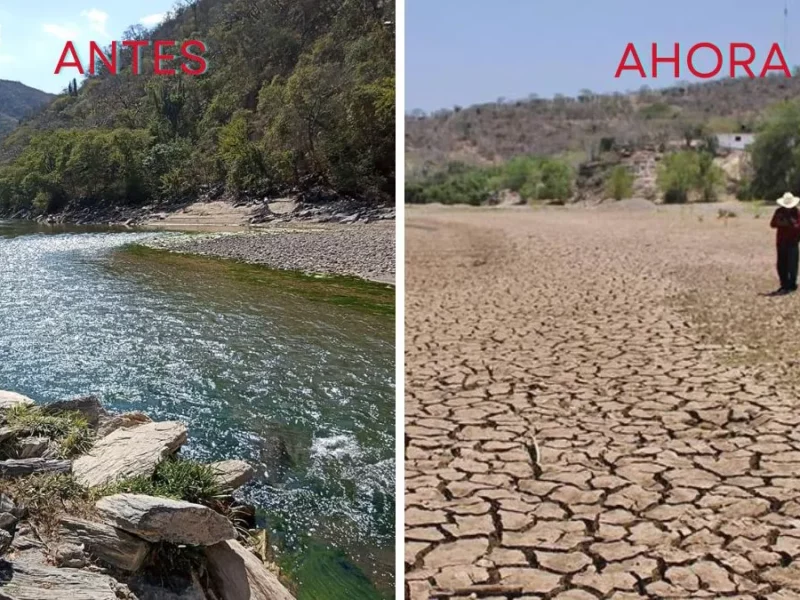 Por sequía del río Mixteco en Puebla, AMLO analizará caso con Conagua