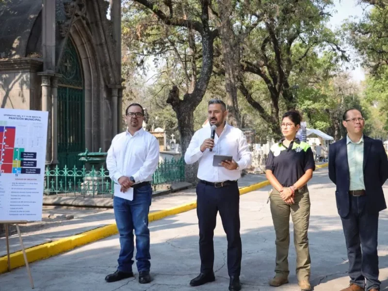 Implementan operativo por Día de las Madres en comercios y panteones de Puebla