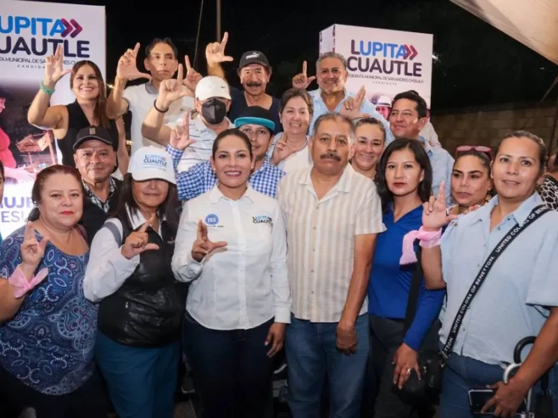 Lupita Cuautle presenta plan para Delegación Atlixcáyotl a 5 días de elección