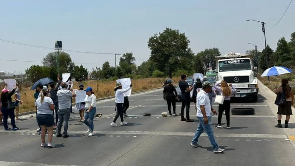 Protestan en Cuautlancingo por falta de agua; cierran la México-Puebla