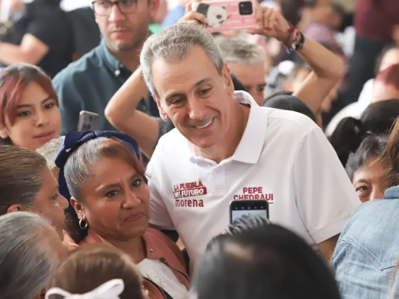 Pepe Chedraui confía ganar elección en Puebla con 2 dígitos arriba de Riestra