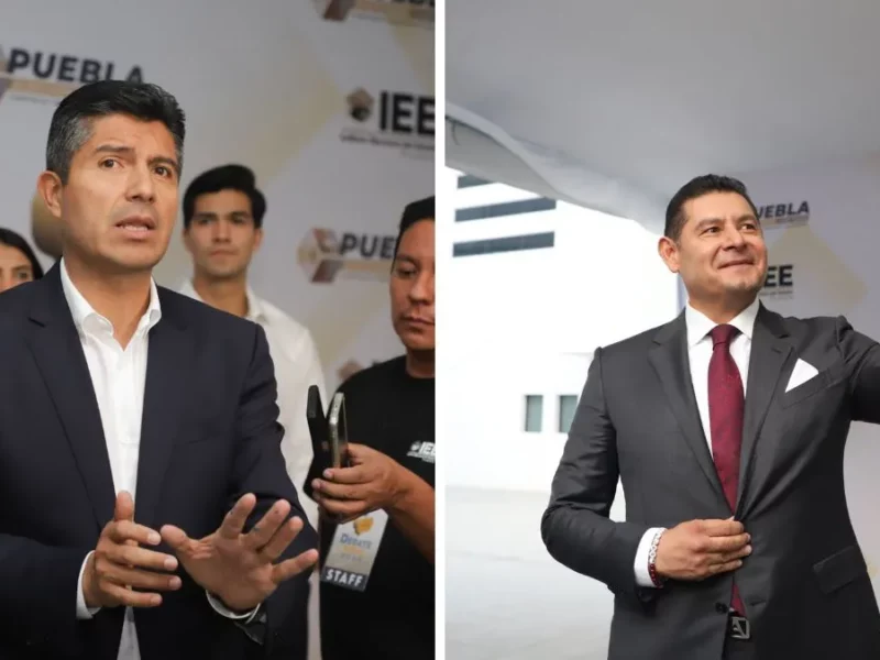 Debate Puebla: Rivera intenta un nocaut contra Armenta, pero no lo logra