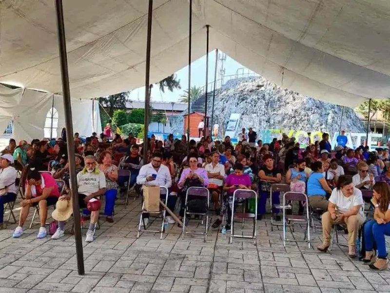 En “La Libertad”, Puebla, vecinos refrendan su apoyo Claudia Sheinbaum