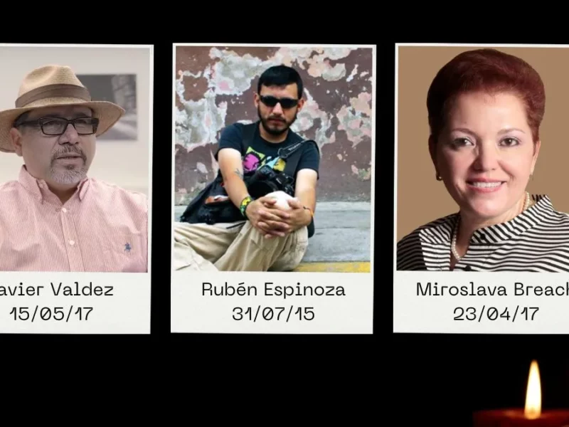 Día de la Libertad de Prensa: evocamos a Rubén Espinosa, Miroslava y Javier Valdez