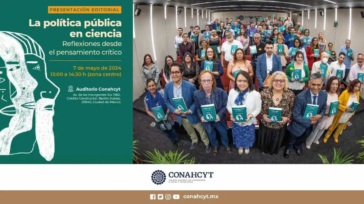 Conahcyt y FCE presentan libro sobre la nueva política pública en ciencia