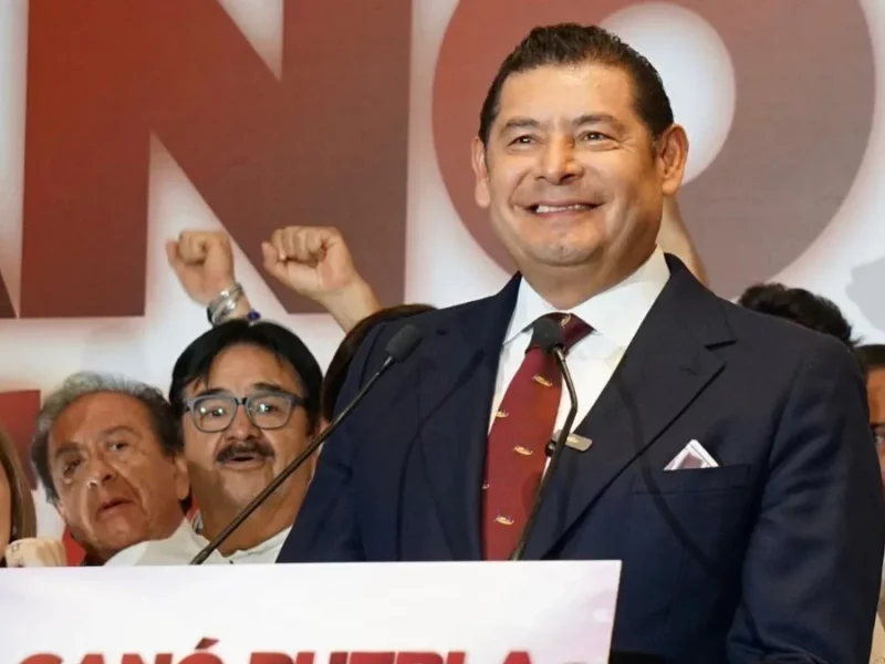 Alejandro Armenta encabeza con 58.8% resultados PREP a la gubernatura de Puebla