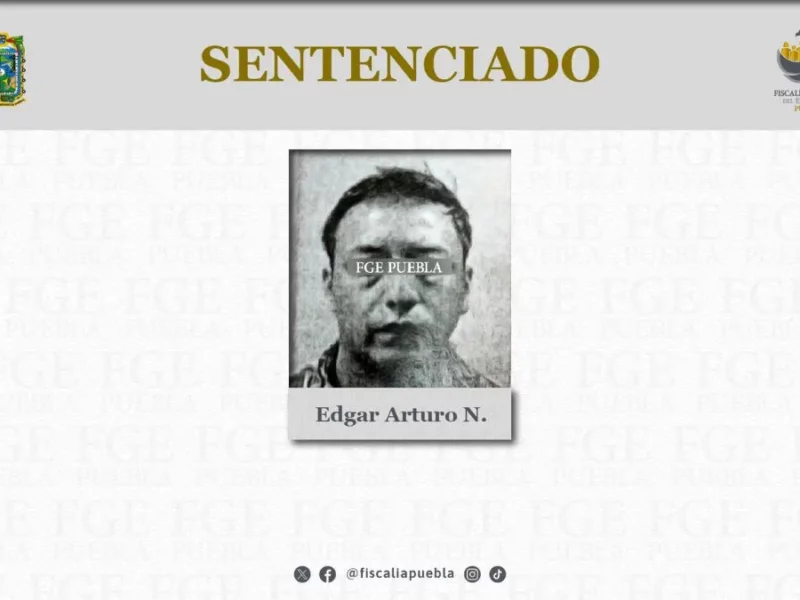 Tras 4 años, le dictan 27 años de prisión por homicidio en Puebla capital