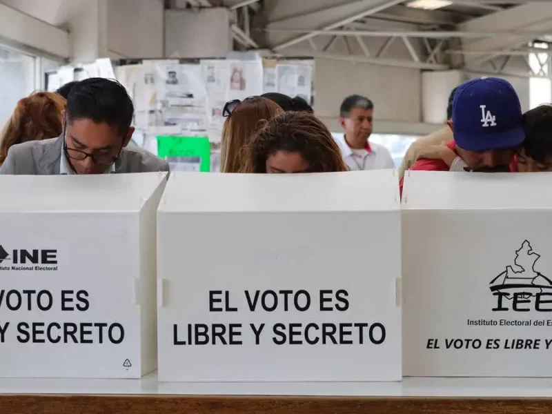 Elección en Puebla:  dos muertos y  participación ciudadana del 63.1%