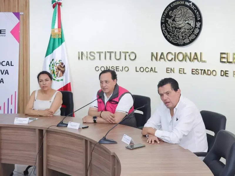 Reporta INE instalación de 7,673 casillas en Puebla; pide a partidos prudencia