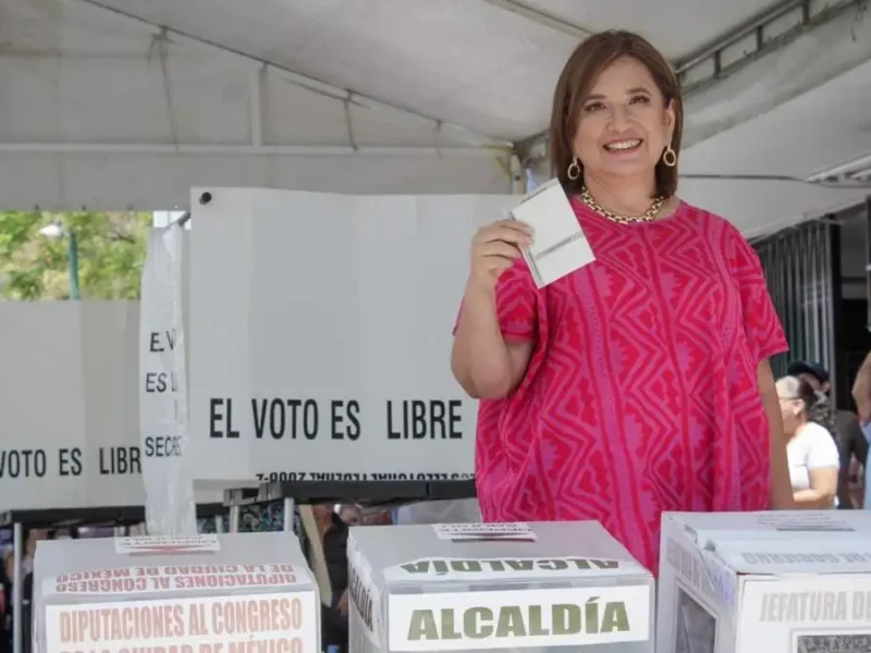 México elegirá a su primera presidenta; nos irá bien, sostiene Xóchitl
