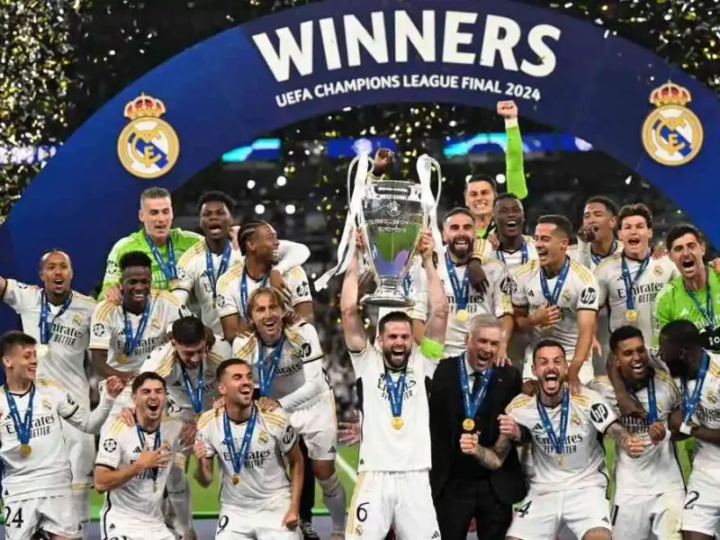 ¡Levantan la 15! Real Madrid se corona campeón de Champions League 2023-24
