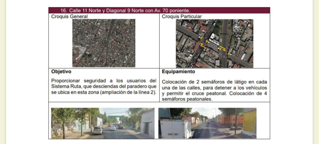 Por extensión de Línea 2 de RUTA, 70 poniente tendrá afectaciones