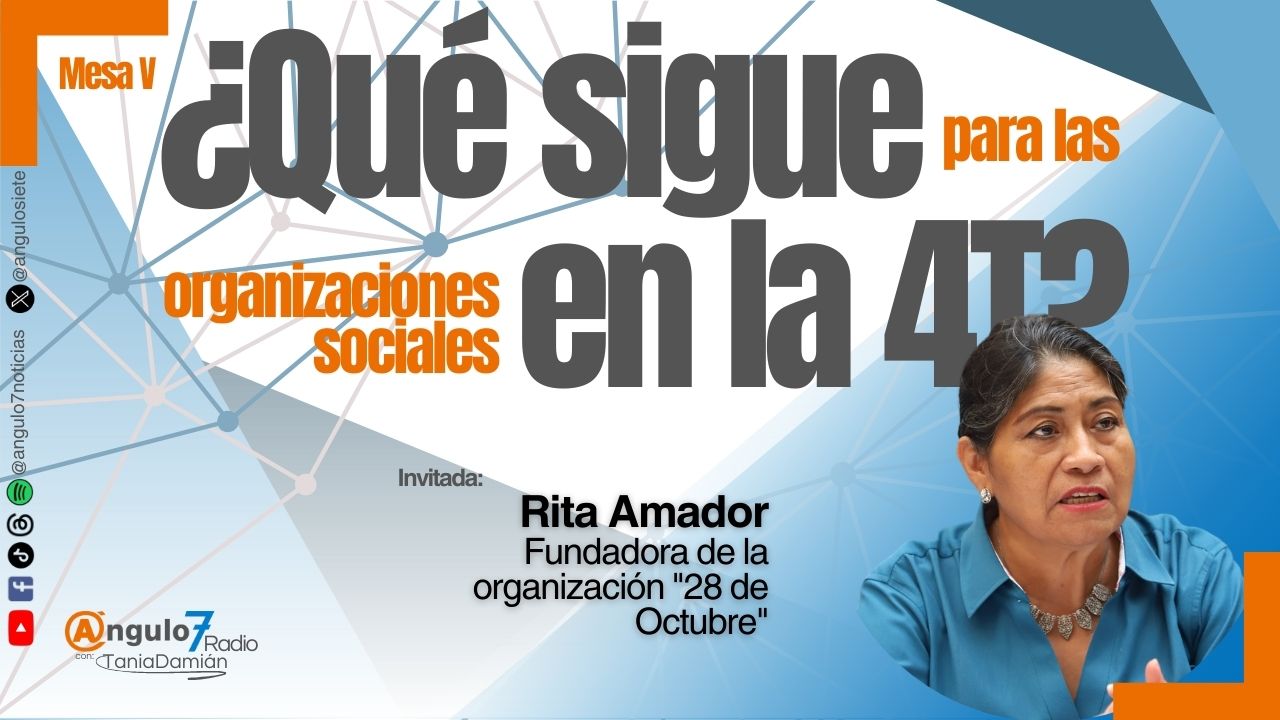 Rita Amador López destaca la importancia de las organizaciones sociales en la lucha