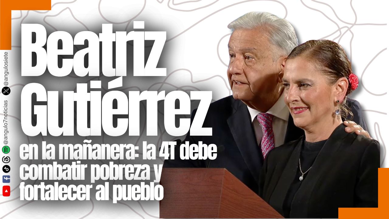 Beatriz Gutiérrez Müller en la mañanera: la 4T debe erradicar la pobreza y fortalecer al pueblo