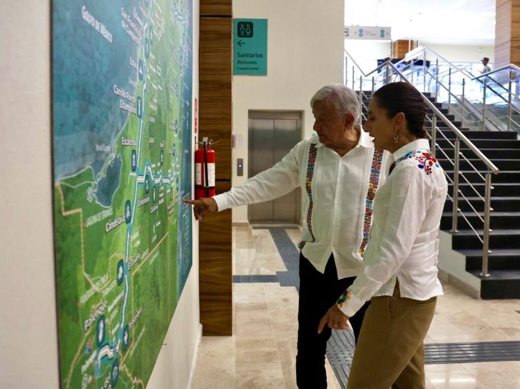 Andrés Manuel López Obrador y Claudia Sheinbaum Pardo