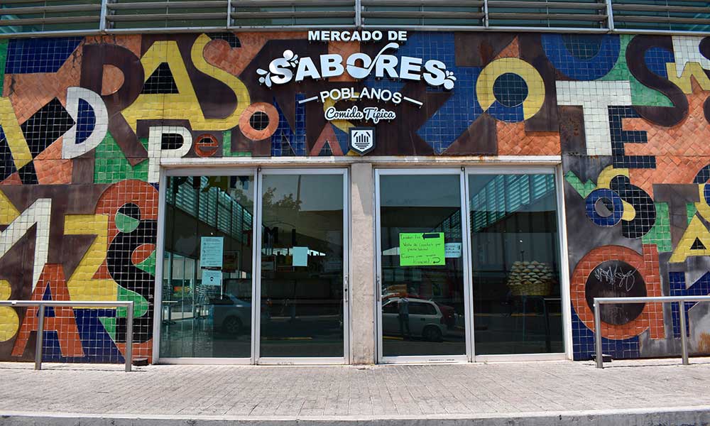 Mural Mercado de Sabores Poblanos