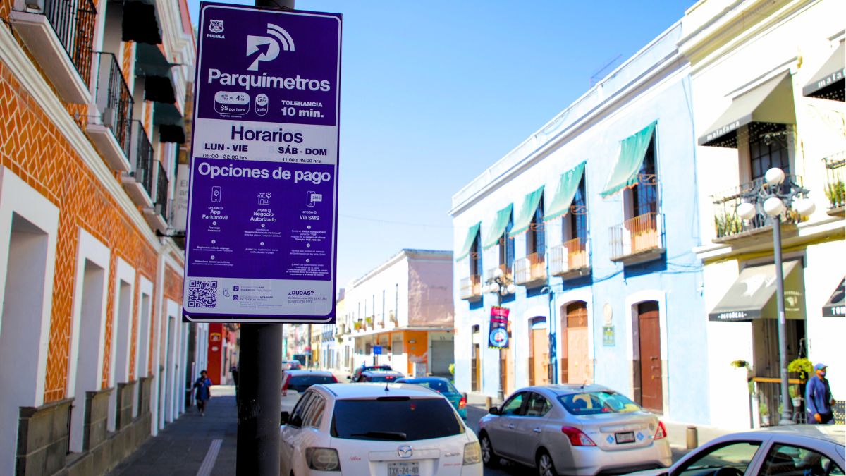 Parquímetros en Puebla serán gratis por 3 horas en 2025; habrá seguro por daños
