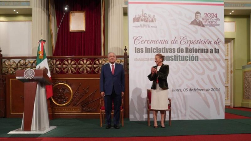 Anuario 2024: Febrero, AMLO presenta 20 reformas constitucionales